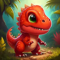 Dinosaur games for kids & baby icon