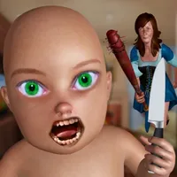 Evil Baby In Scary Granny Life icon