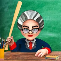 scary creepy evil teacher 3D icon