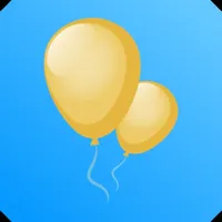 Gold Balloons icon