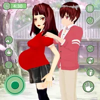 Anime Pregnant Mom Games icon