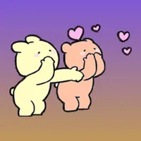 Bear & Rabbit 2 Stickers pack icon