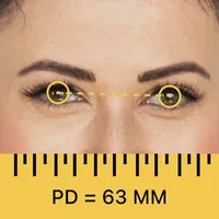 Eye MeasureーPupillary Distance icon