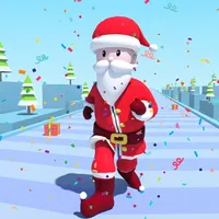 Santa Fun Run 3D-Running Games icon