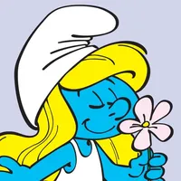 Smurfette Messaging Stickers icon