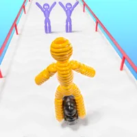 Human Vehicle: Rope-man 3d run icon