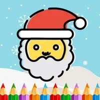 Christmas Colouring book Games icon