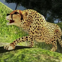 Wild Cheetah Attack:Chase Game icon