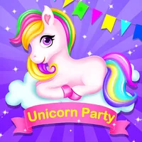 Unicorn Fashion Party icon