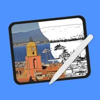 South of France Colouring Book icon