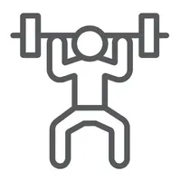 Weight rhythm icon