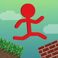 Stickman Cube Craft Parkour icon