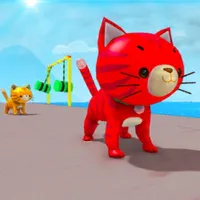 Cat Fun Race 3D Run Face Game icon