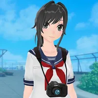 Anime Girl School Life Fun 3D icon