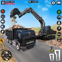 Construction Excavator Sim icon