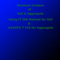 Moisture Content of Soil & Agg icon