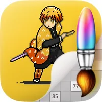 Anime Color By Number PixelArt icon