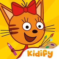 Kid-E-Cats: Draw & Color Games icon