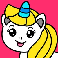 Unicorn Coloring Puzzle Games icon