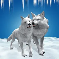 Snow Wolf Family Simulator icon