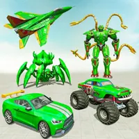 Octopus Robot Car Game 3D- War icon