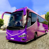 Passenger Coach Bus Driving 3D icon