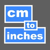 cm to inches icon