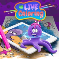 AR Live Coloring icon