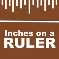 Inches on a Ruler icon