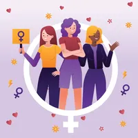 Women's Day eCards & greeting icon