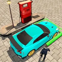 Gas Station 3D Wash Parking icon