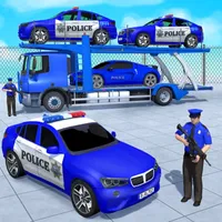 US City Police Car Transporter icon