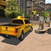 City Taxi Car Driving: Sims 3D icon