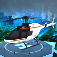 Helicopter City Race Simulator icon