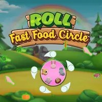 Roll Fast Food Circle icon