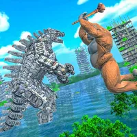 Gorilla vs Kaiju City Rush icon