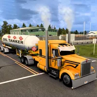 Oil Tanker Truck Drive Games icon