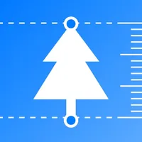 Measure height with camera. icon