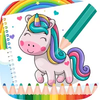 Unicorn World – Coloring Book icon