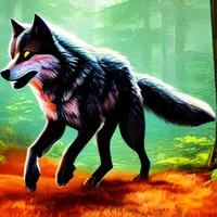 Wild Wolf Simulator Games 3d icon