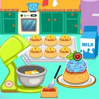 Peach Cupcake Cooking icon