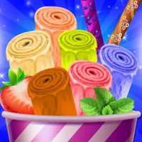 Colorful Ice Cream Roll icon