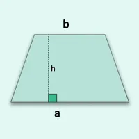 Trapezoid Calculator Find Area icon