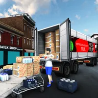 Milk Transporter Truck Sim icon