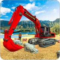 Excavator Crane Driving Sim icon