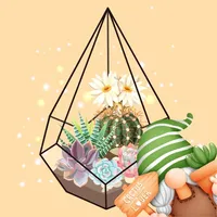 DIY Mini Succulent Terrarium icon