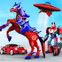 Horse Robot Car Robot Game icon