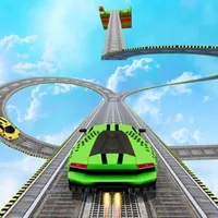 Racing Car Stunts On Tracks 3d icon