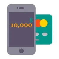 Transportation card balance icon