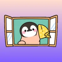 Cute Penguin 10 Stickers pack icon